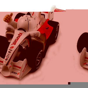 Jim Bamber`s 2008 Force India F1 car sculpture is a great bit of fun and an essential desk top acces
