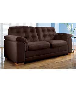 Pizzo Large Sofa - Chocolate