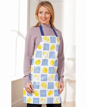 Pack of Two. Wipe clean apron. PVC vinyl 100 Polyester backing.