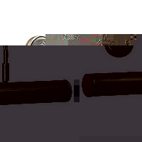 Unbranded PL350 SWAN - Antique Brass Picture Light