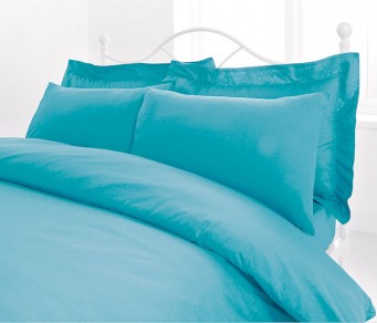 Unbranded Plain Dye Duvet Cover Set