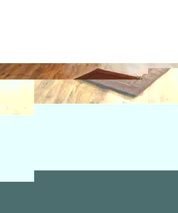 Unbranded Plain Dye Wool Rug - Chocolate