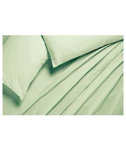Plain Dyed King Size Sheet Set - Green