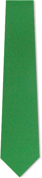 Unbranded Plain Kelly Green Tie