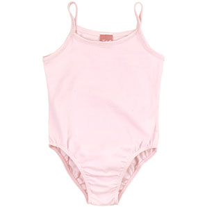 Plain pink leotard for a budding ballerina.