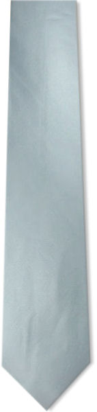 Unbranded Plain Light Blue Silk Tie