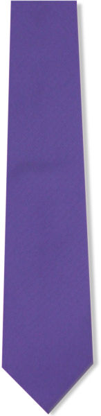 Unbranded Plain Light Purple D/Rib Tie