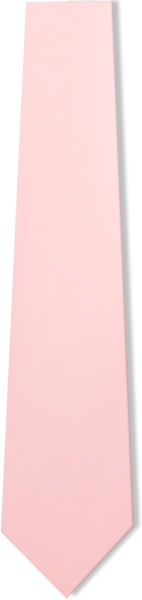 Unbranded Plain Pale Pink Tie
