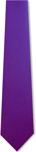 Unbranded Plain Purple Tie