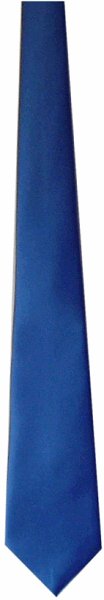 Plain Royal Blue Boys Tie