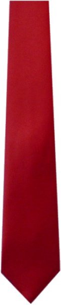 Plain Wine Red Boys Tie