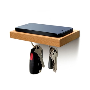 Unbranded Plank Mini Shelf and Key Holder
