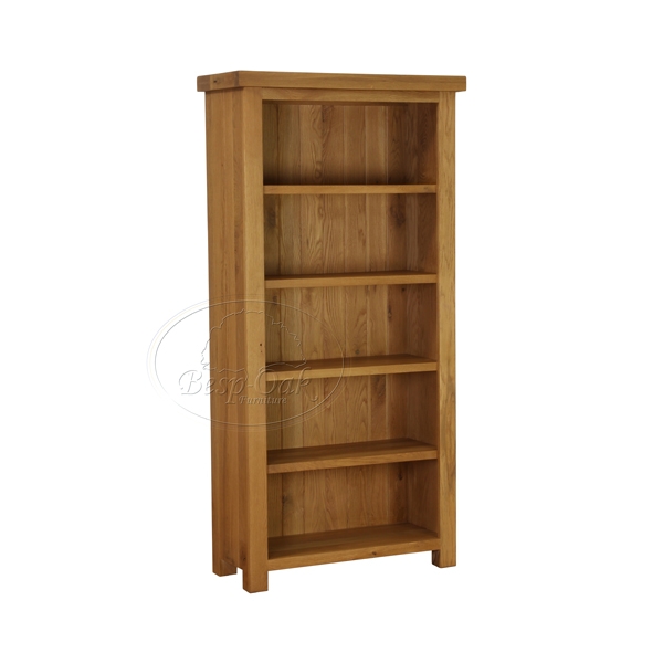 Unbranded Plank Oak Tall Bookcase