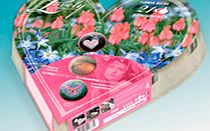 Unbranded Plant-O-Tray Heart Pre-planted Bulbs -