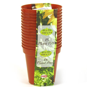 Unbranded Plant Pots x 15 - Small