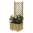 Unbranded Planter with Trellis