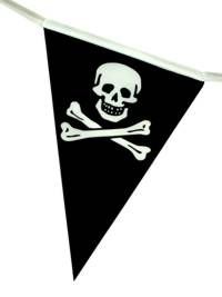 Plastic Pirate Bunting 6m
