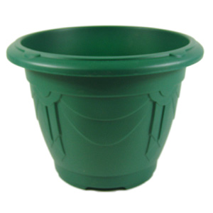 Unbranded Plastic Planter Green 33cm