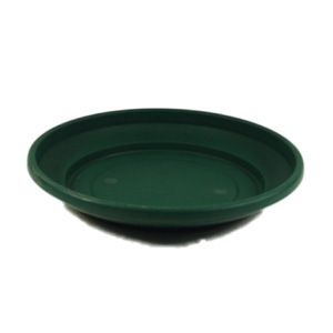 Unbranded Plastic Saucer Green 32cm