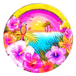 Plate - 9inch - Hawaiian