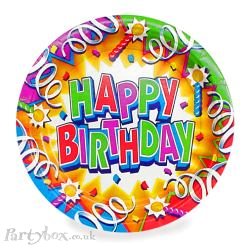 Plate - Birthday Explosion