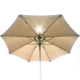 Unbranded Platinum 2.5m dia (48mm) aluminium parasol PR320