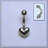 Platinum Heart Bellybar