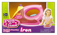 Play At Home Iron (with Spray Water & Lights)