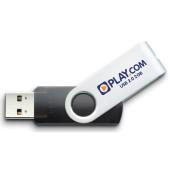Play.com 2GB USB 2.0 Flash Drive (Twist)