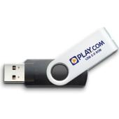 Play.com 8GB USB 2.0 Flash Drive (Twist) 8GB