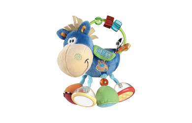 This adorable cuddly character Activity Rattle is a wonderful way of keeping your baby entertained w