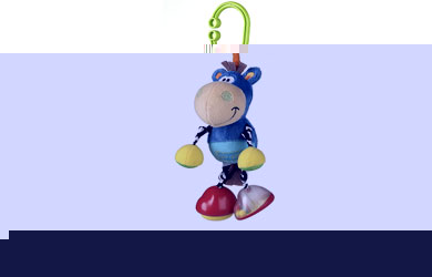 Keep your baby entertained with cute cuddly Clip Clop!