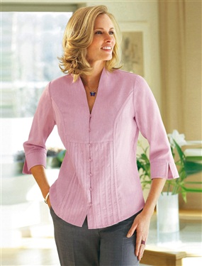 Unbranded Pleat-Effect Blouse