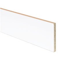 Plinth White Gloss/White Slab Style/Gloss White Shaker