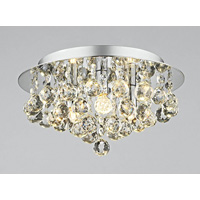 Unbranded PLU5250 - Polished Chrome Semi Flush Light