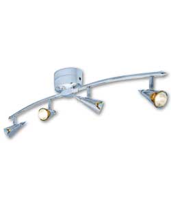 Plug-In Modern Style 4 Light Bar