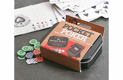 Unbranded Pocket Poker Set