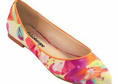 Unbranded Pointed Floral Print Flats