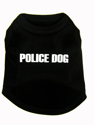 Police Dog - dog tshirt