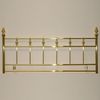 Unbranded Polished Brassed Headboard