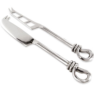 Unbranded Polished Knot Traditional and Soft Cheese Knife
