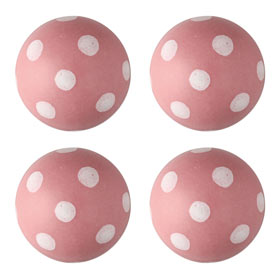 Unbranded Polka Dot Ceramic Drawer Knobs (Set of 4)