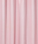 These pretty pink pencil pleat polka dot curtains with co-ordinating tiebacks are designed to comple