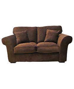 Unbranded Polly Regular Sofa Chocolate
