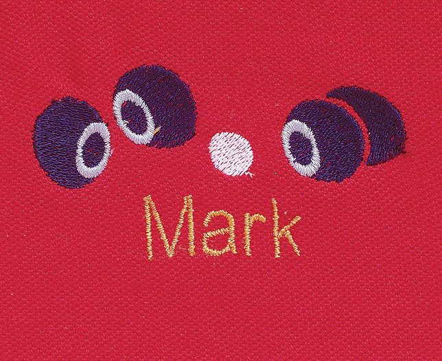 Personalised Polo Shirt. Why not indulge your particular sporting passion and make a name for yourse