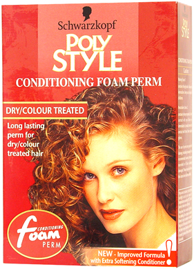 A long lasting perm for dry / colour treated hair Poly Style Foam Perm offers you an easy way to