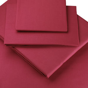 Polycotton Fitted Sheet- Double- Brick