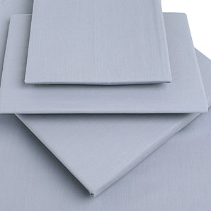 Polycotton Flat Sheet- Double- China Blue
