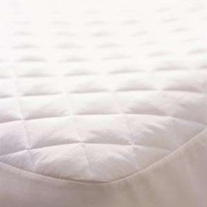 Polycotton Quilted Mattress Protector- Double