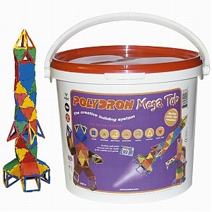 Polydron Mega-Tub 126 pieces
